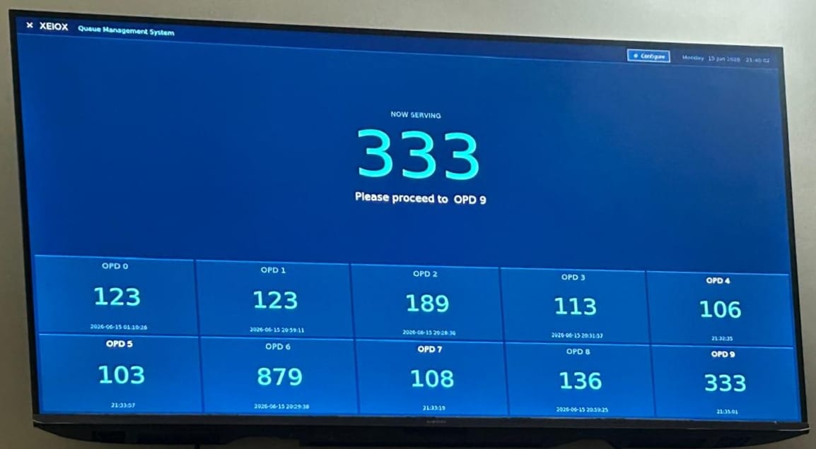 Smart TV Queue Display Controller